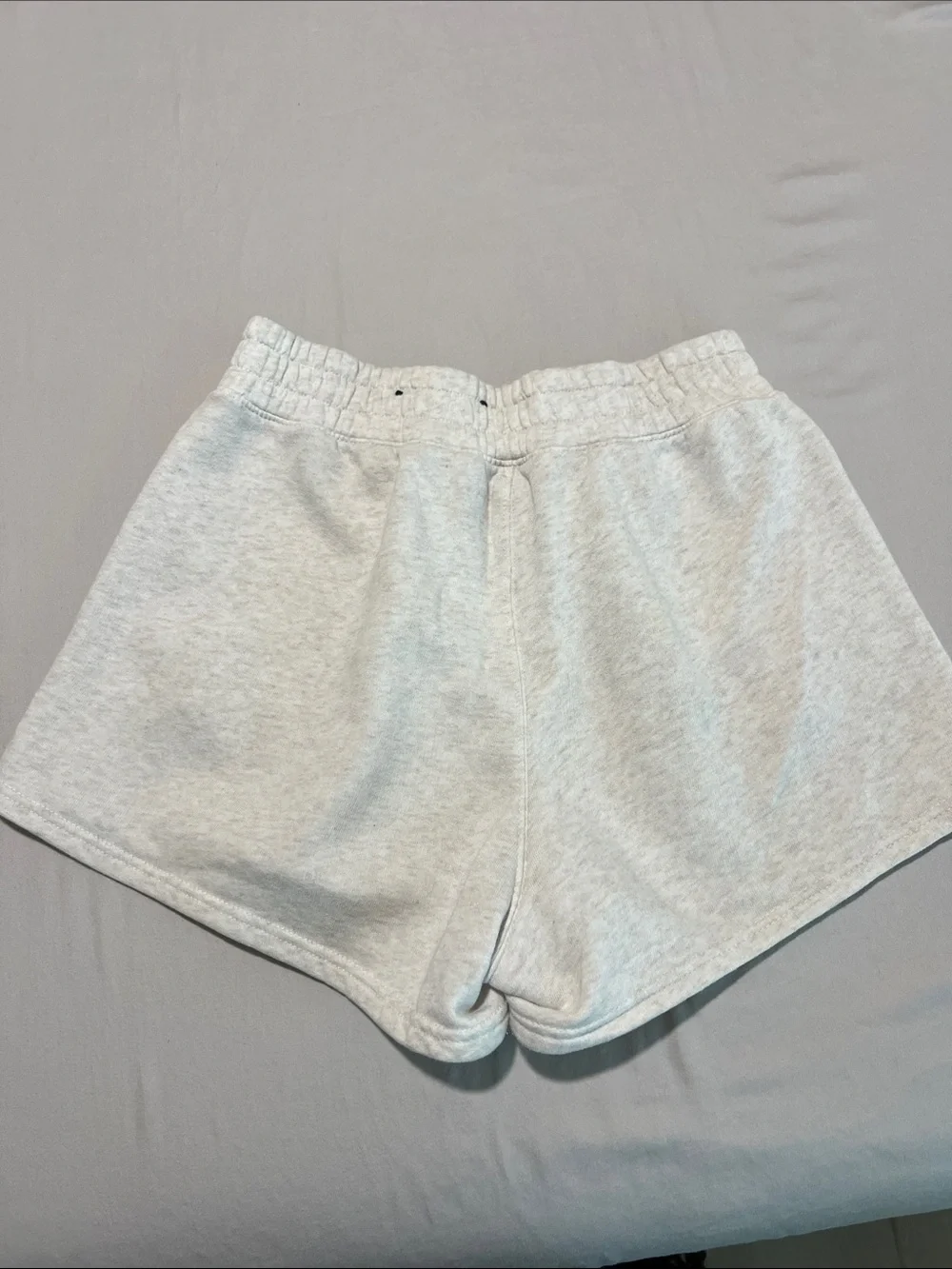Hollister Heather Gray Elastic Waist Athletic Shorts - Picture 4 of 4